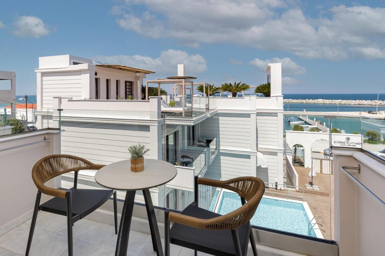 Diverso Platamon, Luxury Hotel & Suites Esterno foto